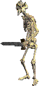 Battered Skeleton 